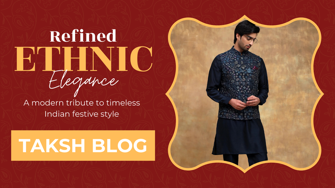 Behind the Look: The Thoughtful Elegance of Taksh Men's Ethnic Ensemble