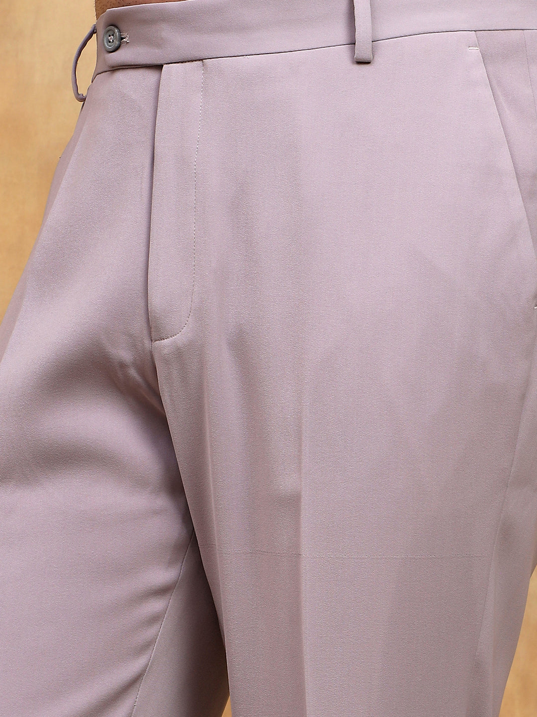 Lilac Indo-Western Set with Stole