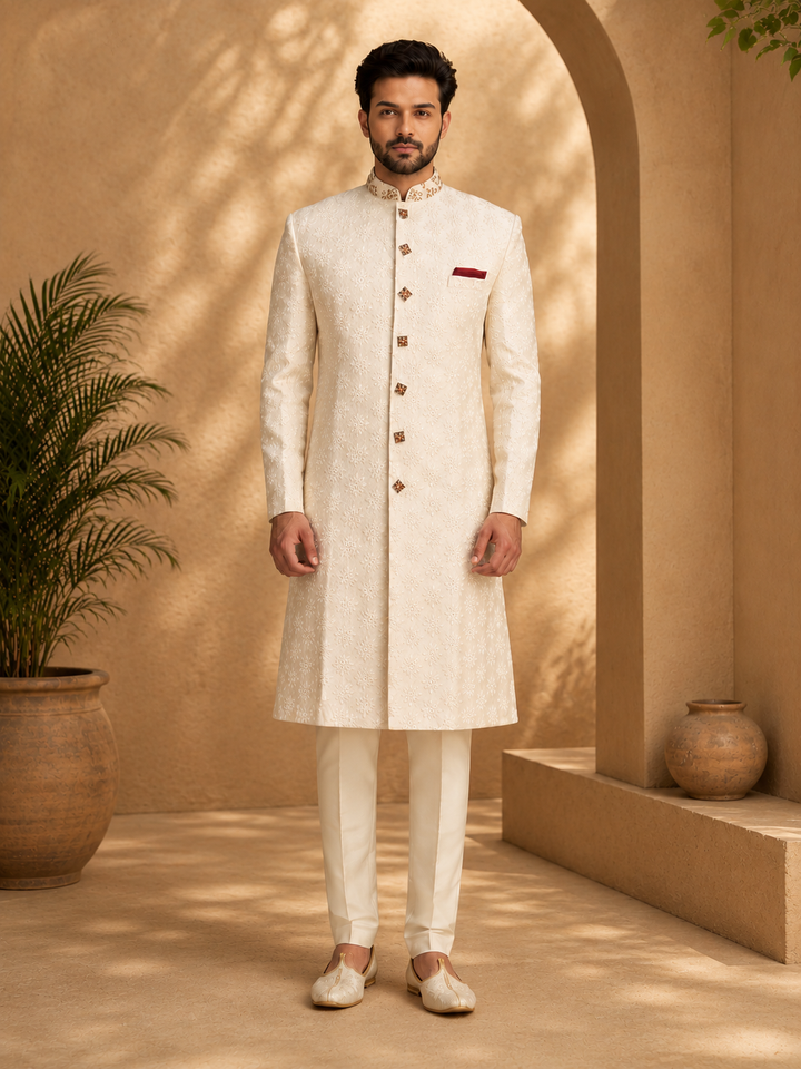 Embroidered Indo Western for Men