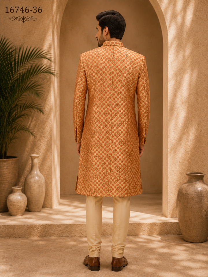 Gold embroidered Indo Western
