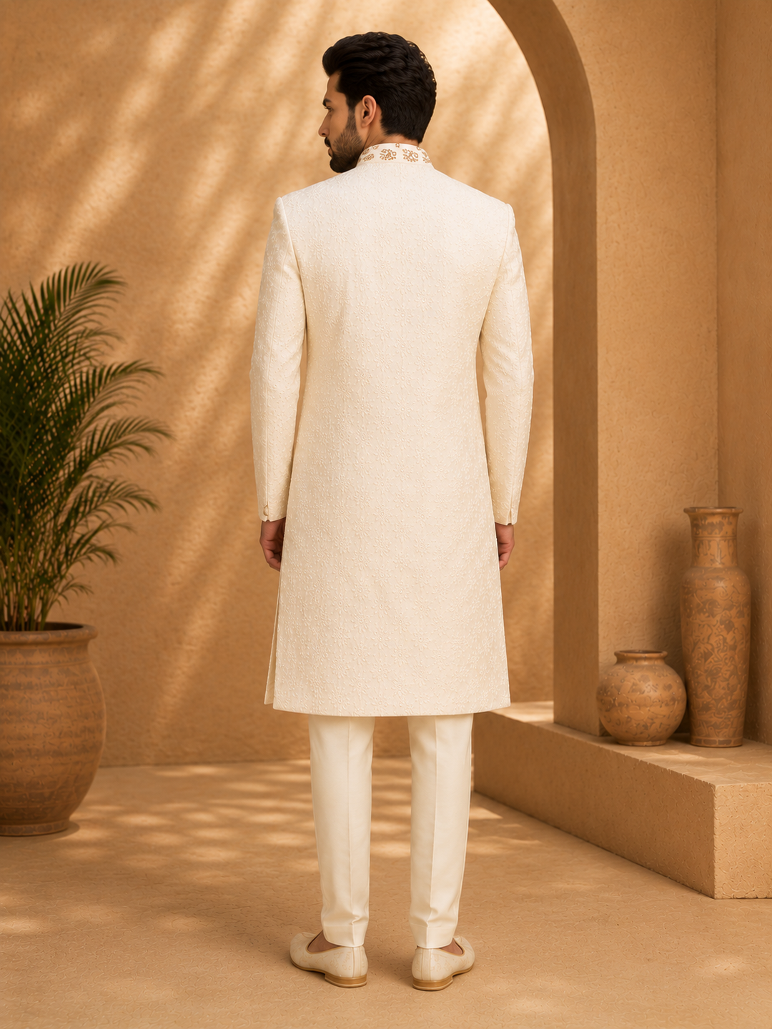 Embroidered Indo Western for Men